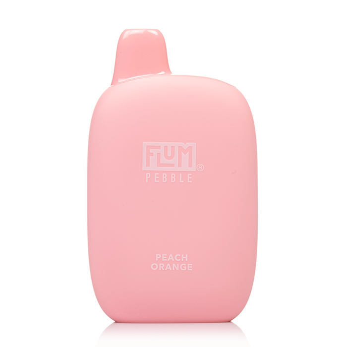 PEACH ORANGE FLUM PEBBLE 6000 DISPOSABLE